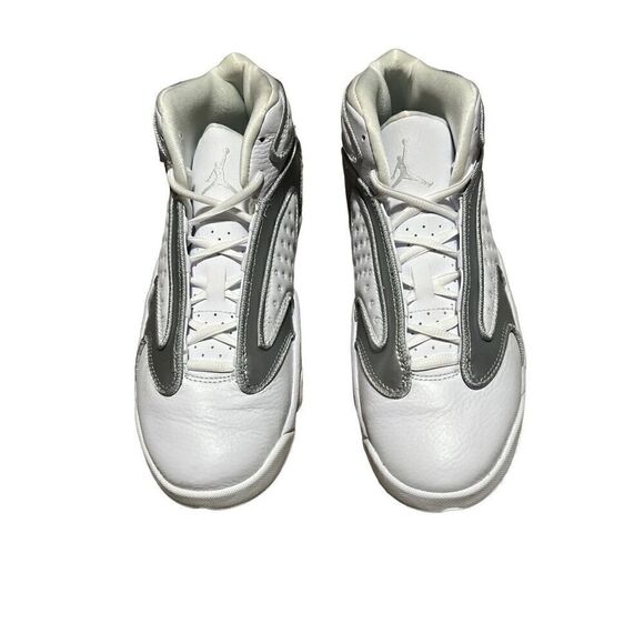 Nike Air Jordan OG White Metallic Silver Women's Size 7.5 - Picture 2 of 7